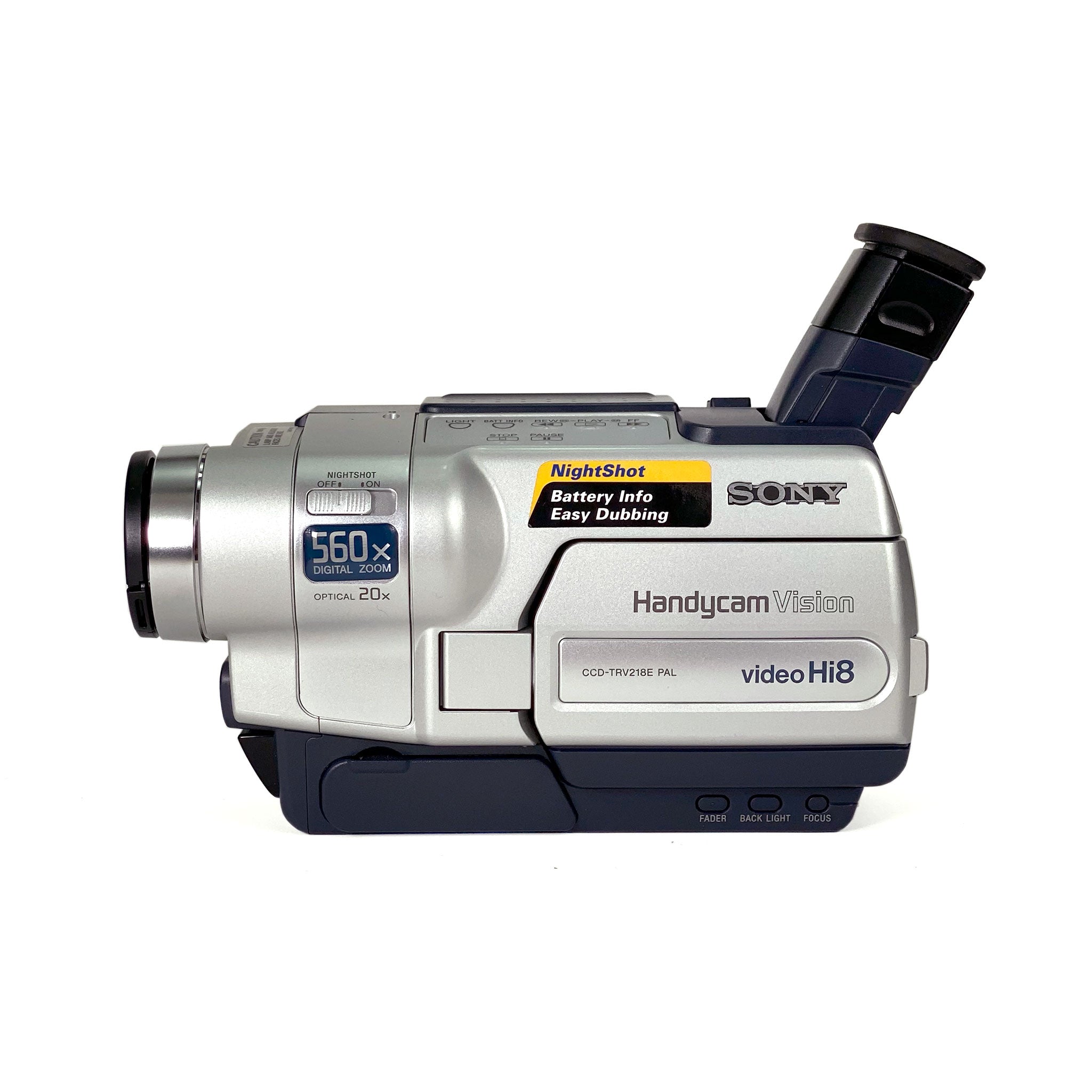 Sony Handycam CCD-TRV218E PAL Hi8 Digital Camcorder – Retro Camera