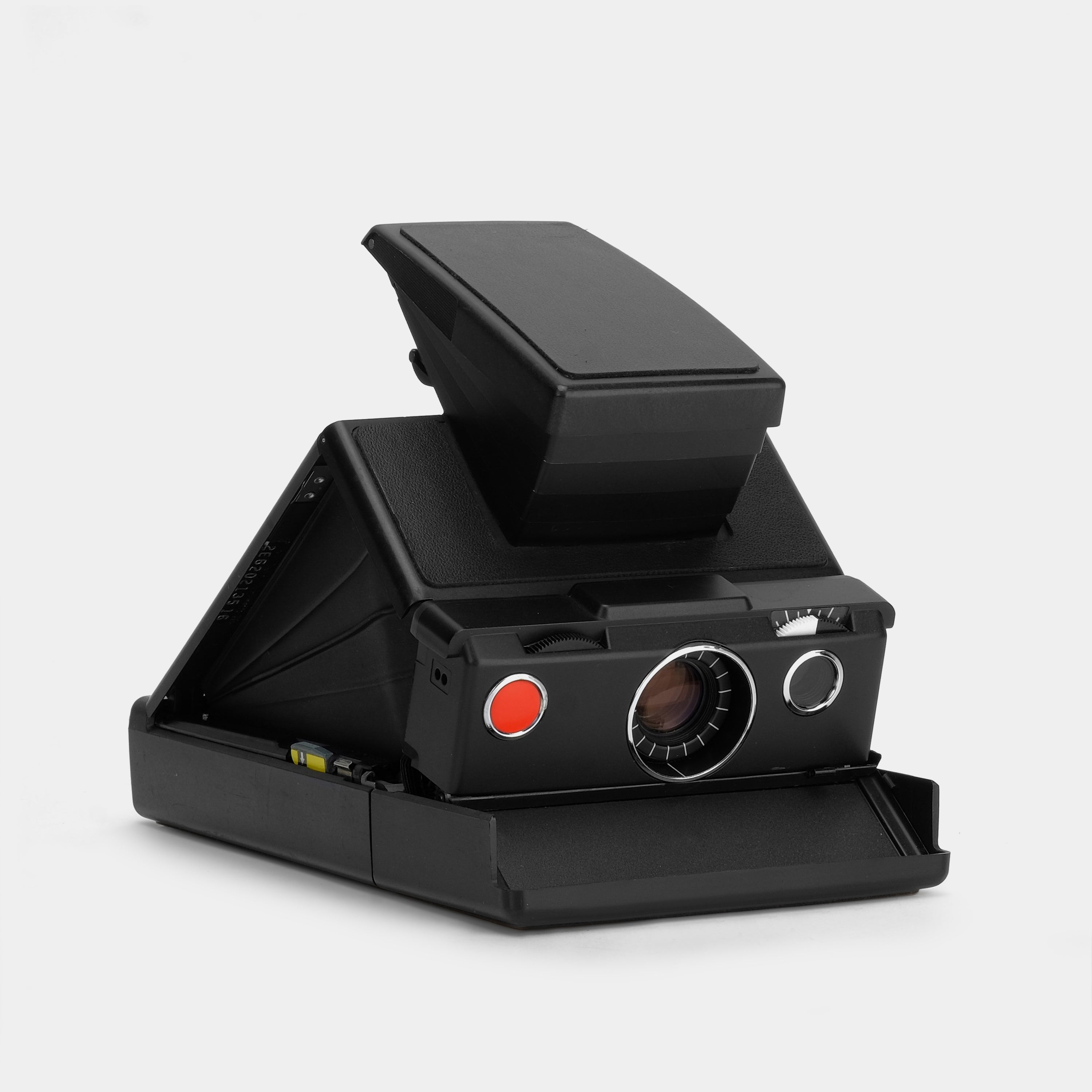 Polaroid SX-70 Alpha Black Folding Instant Film Camera