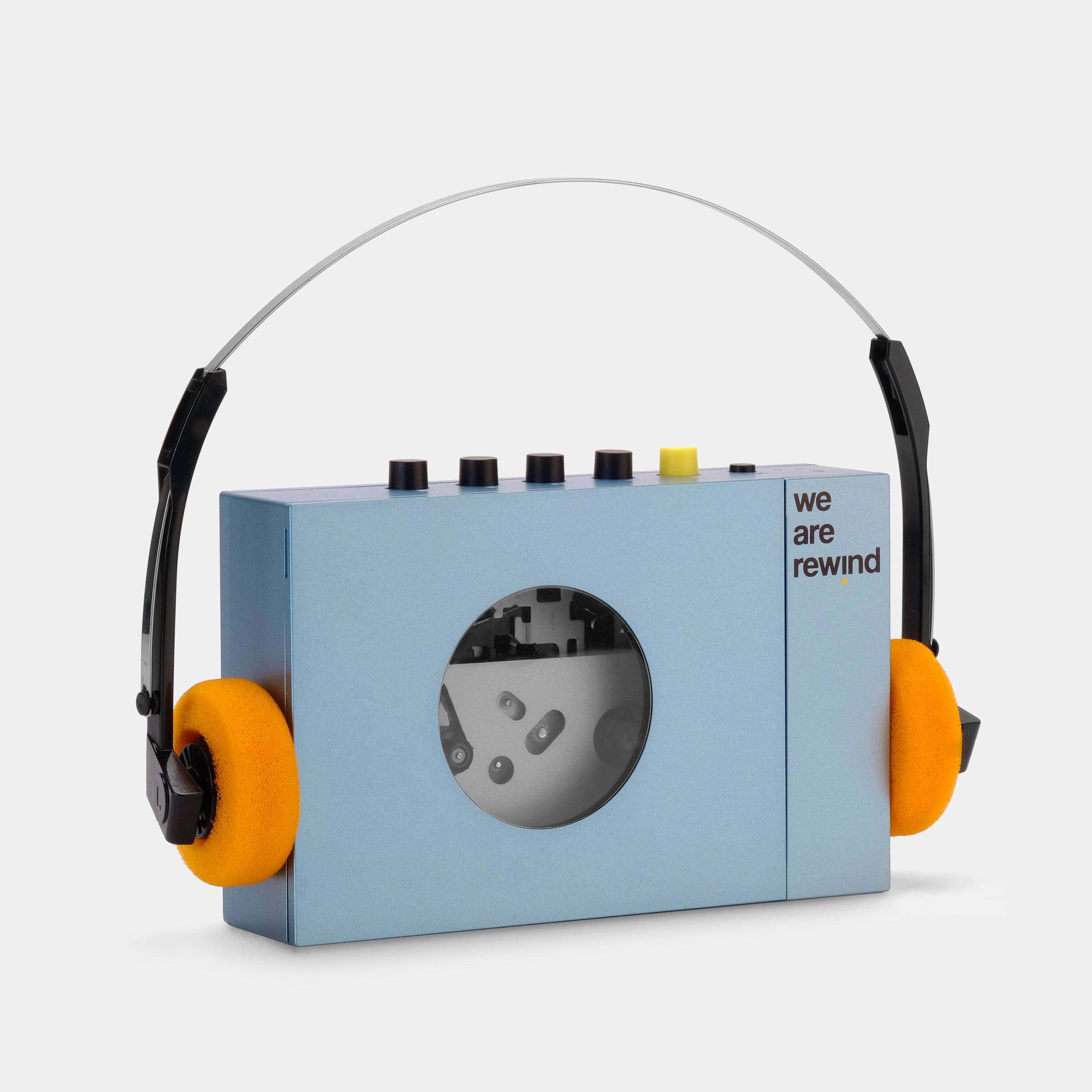 we are rewind Cassette Player (Orange) カセットプレーヤー Cassette