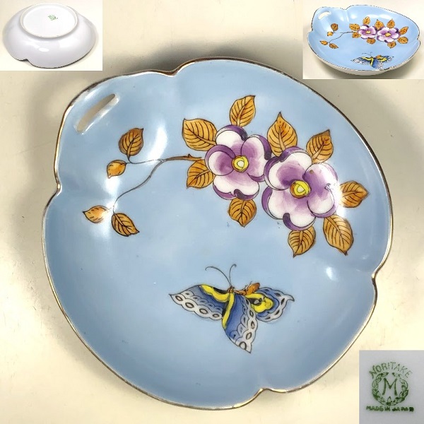 Gibson&sons カップ＆ソーサー オールドノリタケ 蝶 皿 Gibson&sons