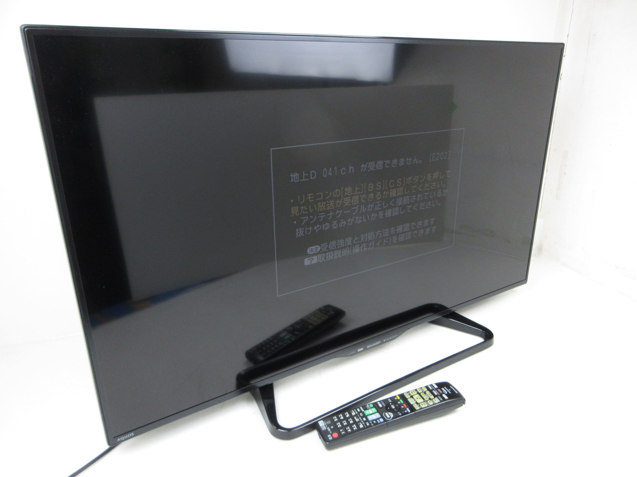 AQUOS LC-40SE1 40インチ液晶テレビ リモコン 付き SHARP AQUOS 液晶