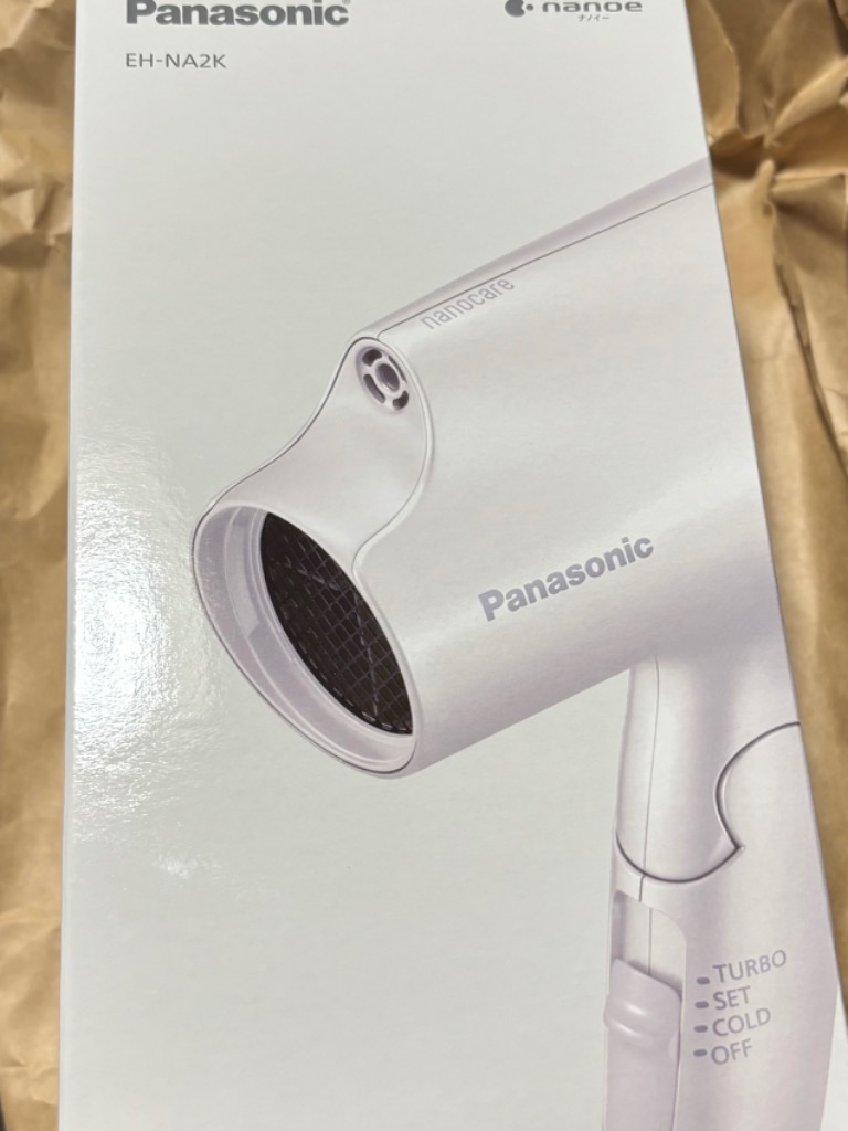 Panasonic（パナソニック） EH-NA2K-W ドライヤー ナノケア 速乾ノズル