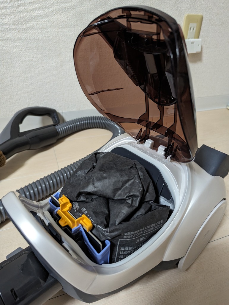 三菱（MITSUBISHI） TC-FXF7P(T) 紙パック式掃除機 消臭クリーン排気