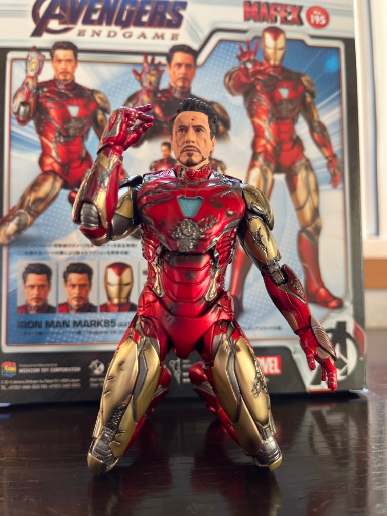 マフェックス No.195 MAFEX IRON MAN MARK85(BATTLE DAMAGE Ver