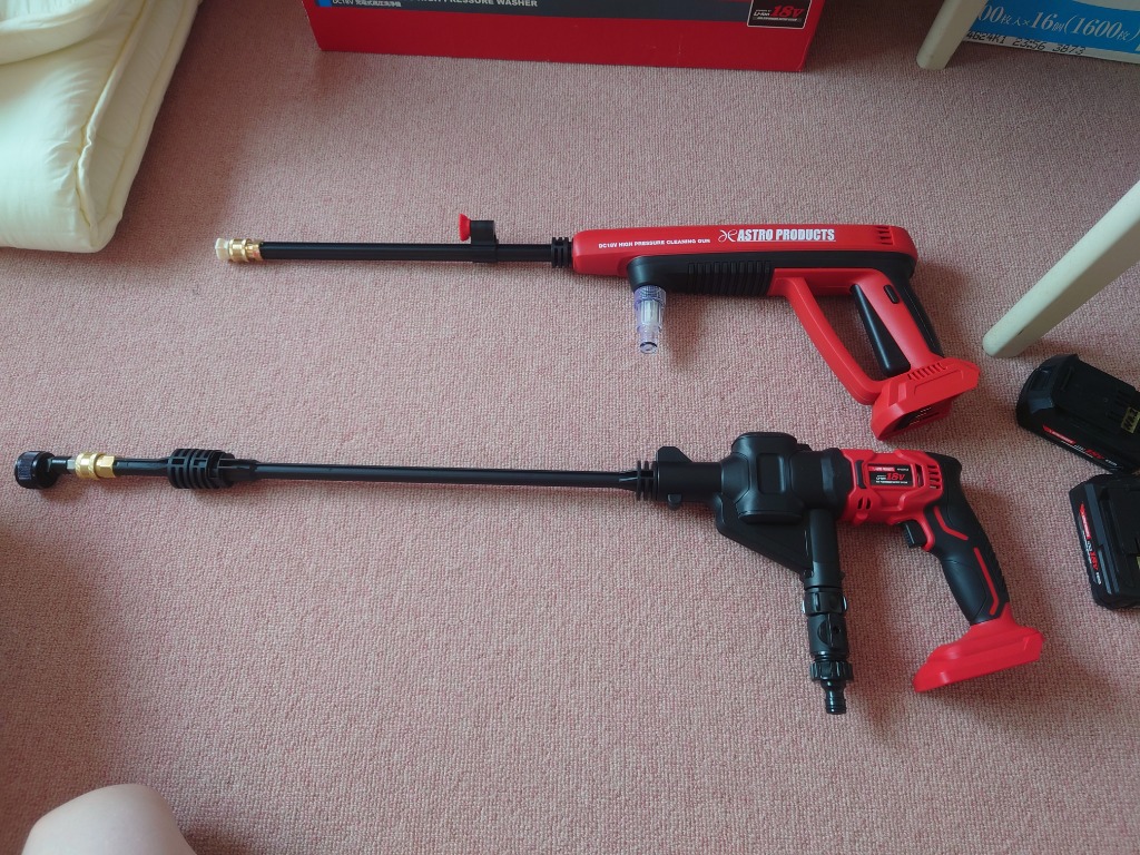 アストロプロダクツ（ASTROPRODUCTS） DC18V 充電式ハンディ高圧洗浄機