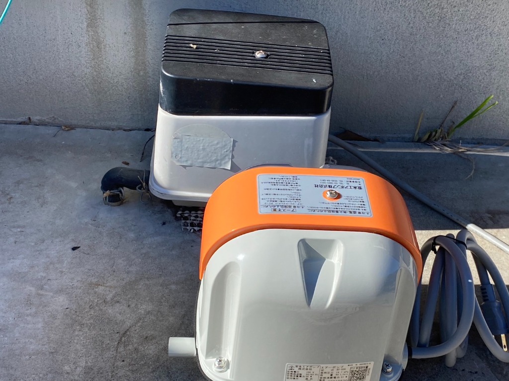 安永エアポンプ 安永 AP-80G AP80G 浄化槽 ブロワー 浄化槽ブロア