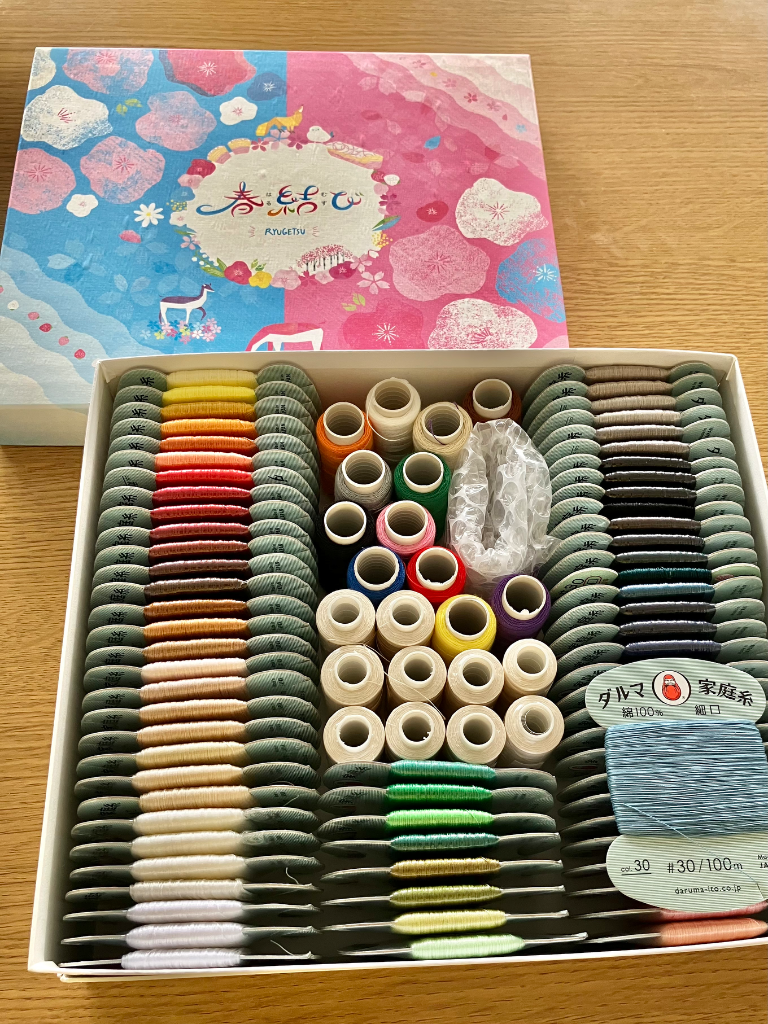 横田 ダルマ』家庭糸 #30細口 100m 全56色セット□（赤・白・オフ
