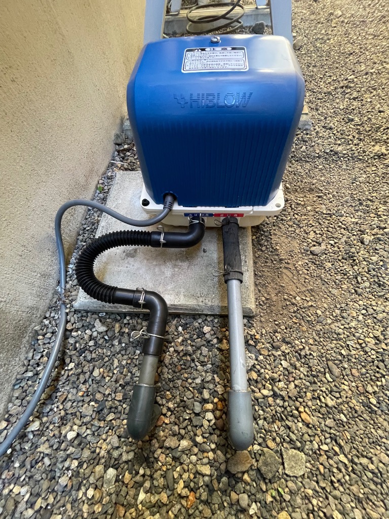 テクノ高槻（Techno Takatsuki） DUO-80-L 左ばっ気 浄化槽ブロワー