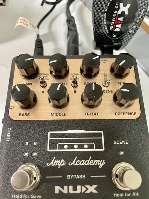 アンプシミュレーター ニューエックス NUX Amp Academy アンプモデラー