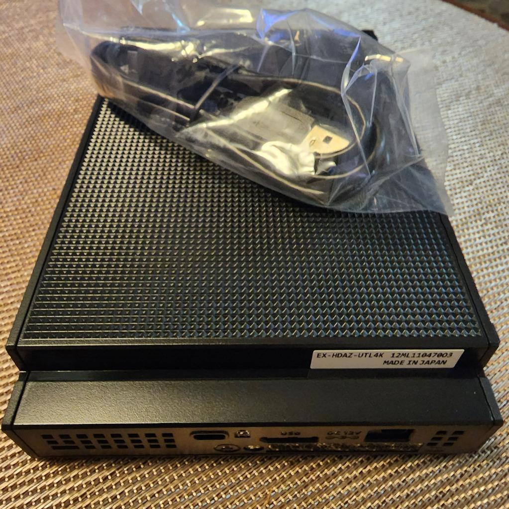 I-O DATA EX-HDAZ-UTL4K [USB 3.1 Gen 1（USB 3.0）/2.0対応 外付