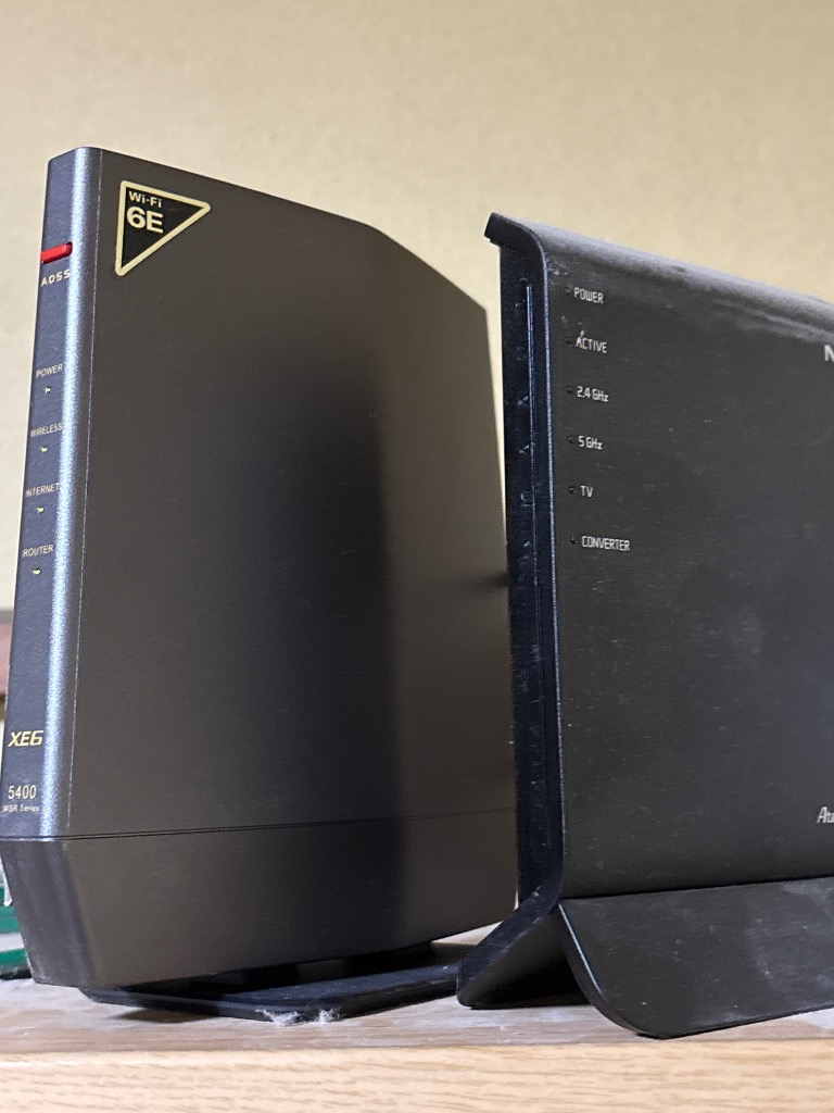 BUFFALO WSR-5400XE6/D （チタニウムグレー） 無線LANルーター - 最