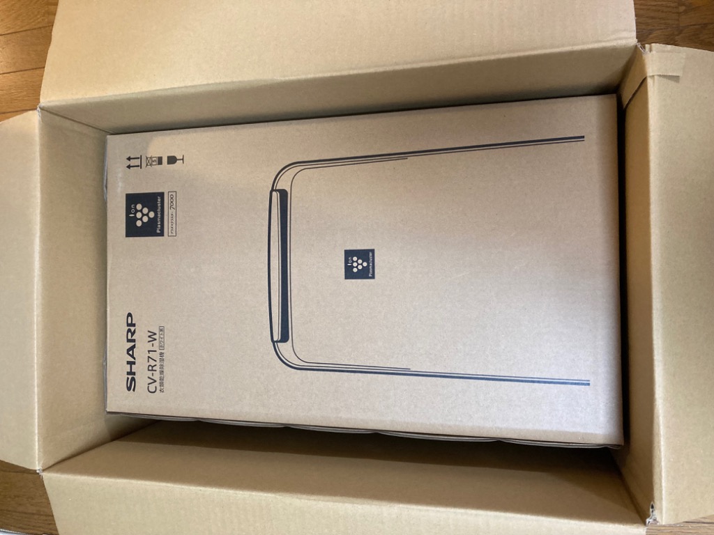 ☆SHARP / シャープ CV-R71-W [ホワイト系]【除湿機】【送料無料】の