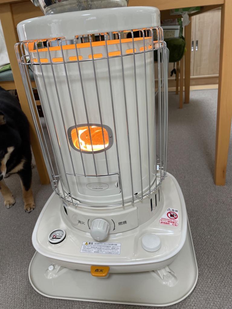 CORONA（コロナ） SL-6625 対流型石油スト ーブ 17〜23畳 白 対震自動