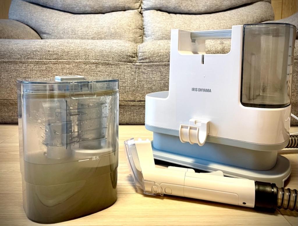 IRIS OHYAMA リンサークリーナー RNS-P10-W スチームクリーナー - 最