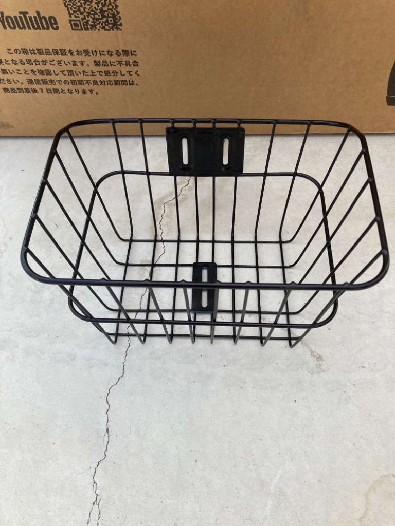 子供自転車用スチール 前かご フロントバスケット 取り付けネジセット