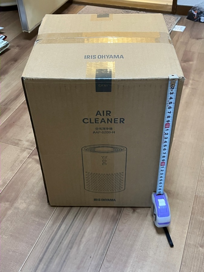 IRIS OHYAMA 空気清浄機 10畳 AAP-S20B-W ホワイト 空気清浄機本体