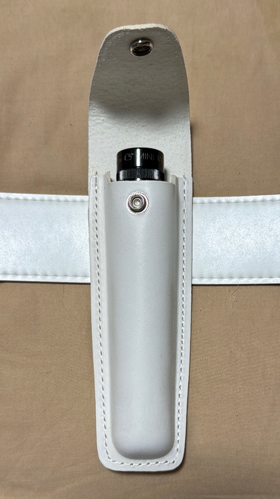 ☆警棒ケース 白バイ隊員用☆ 16インチ警棒ケース（白） : 自衛館