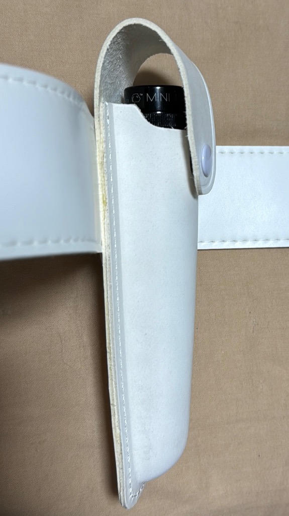 ☆警棒ケース 白バイ隊員用☆ 16インチ警棒ケース（白） : 自衛館