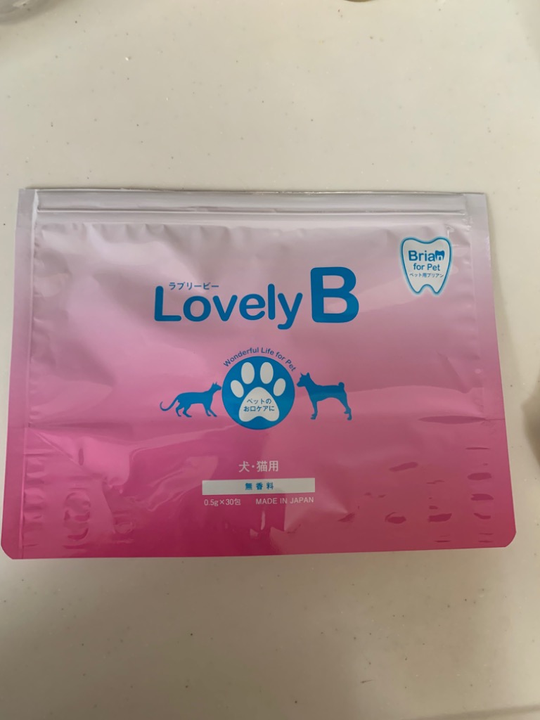 Lovely B ラブリービー 犬・猫用 30包×6袋M.N ラブリービー（犬・