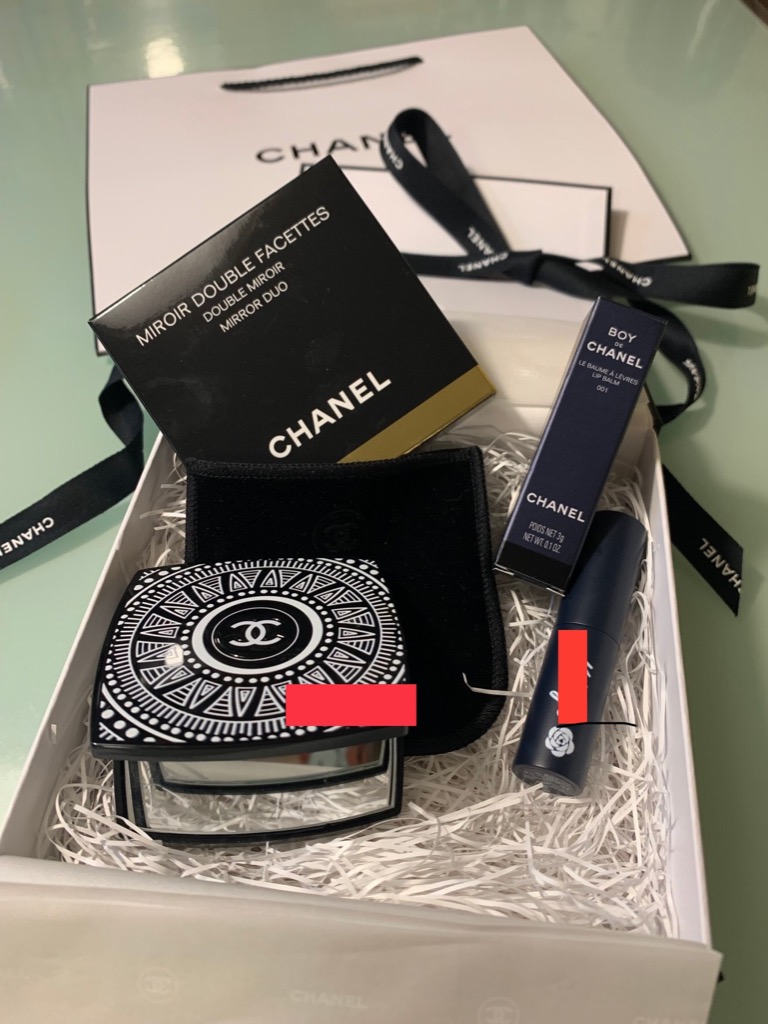 シャネル リップ ボーイ ミラー セット ミロワール ドゥーブル