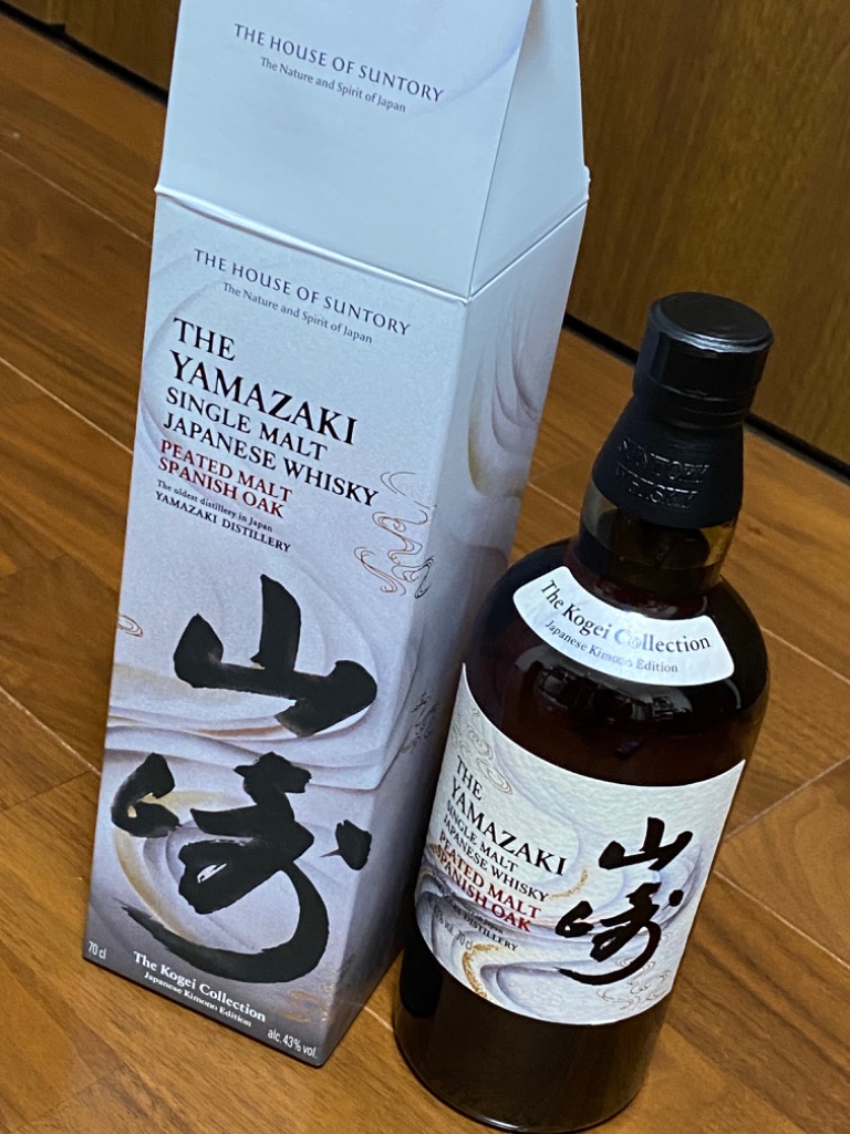 ウイスキー 43度 サントリー 山崎ピーテッドモルト スパニッシュオーク