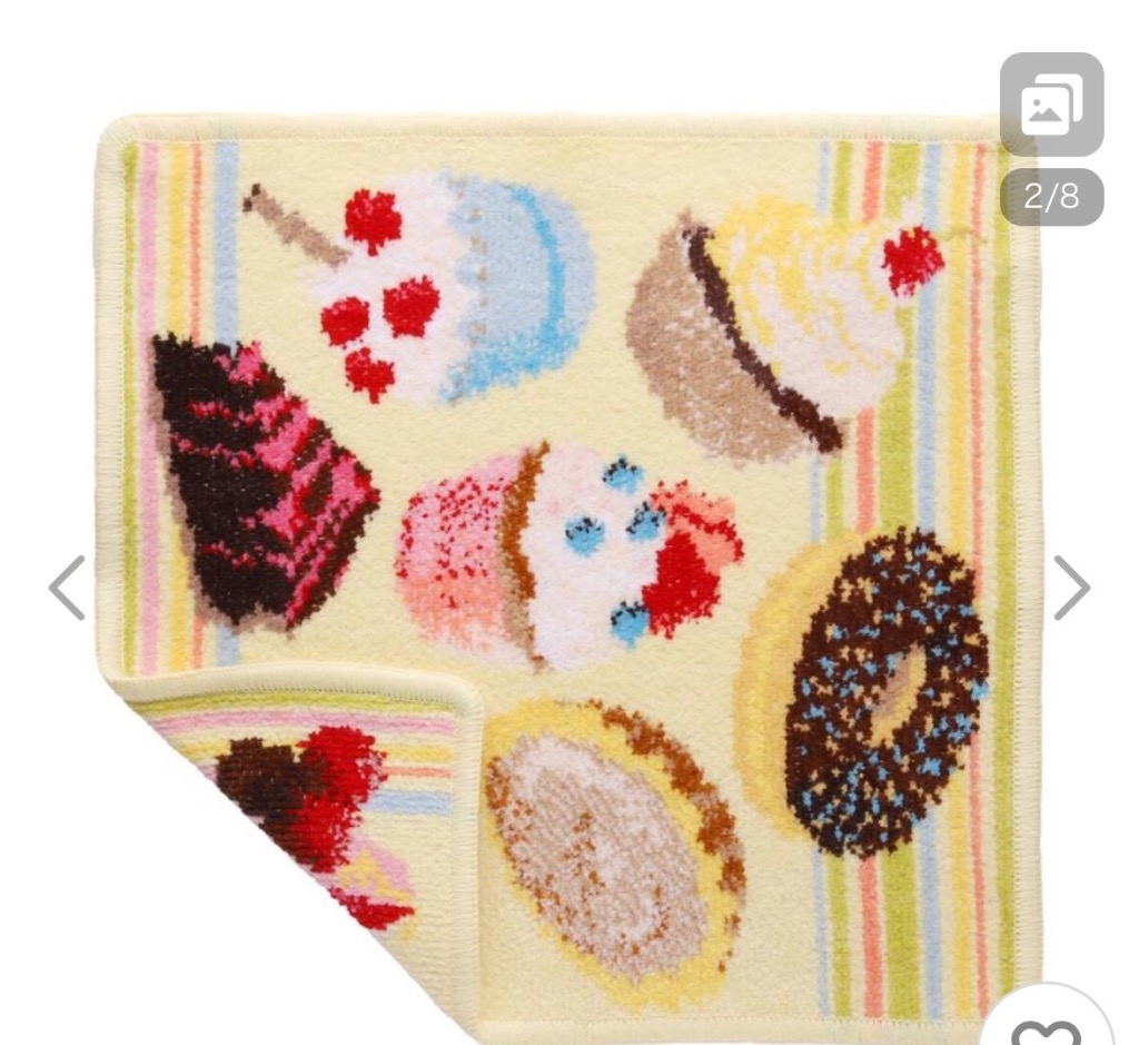 feiler（フェイラー） ハンカチ 25cm×25cm ミニタオル レディース