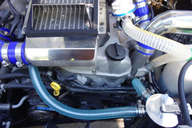 ジムニー JB23 3層 オイルキャッチタンク 660cc : メタルワークス