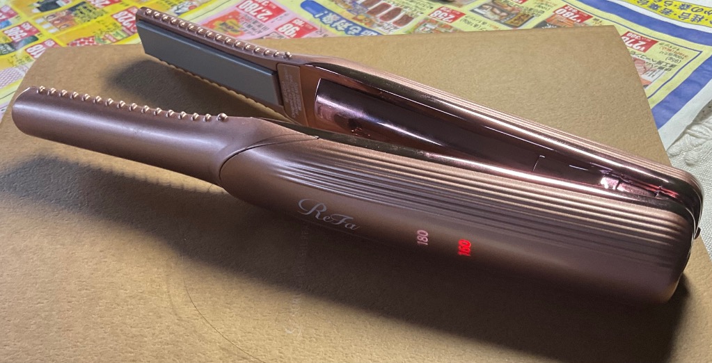 ReFa リファ フィンガーアイロン ST RE-AS05A（ピンク） ヘアアイロン