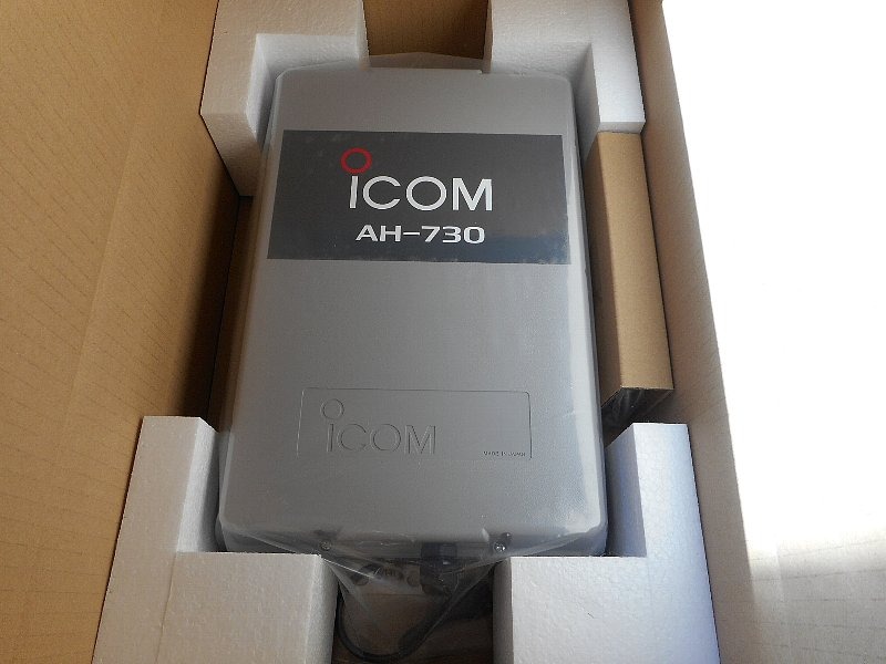 AH-730 アイコムオートアンテナチューナー 1.8〜50MHz帯をハイスピード