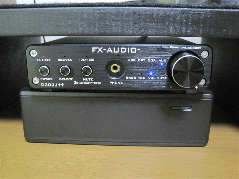 FX AUDIO FX-AUDIO- D302J++[ブラック] ハイレゾ対応デジタルアナログ4