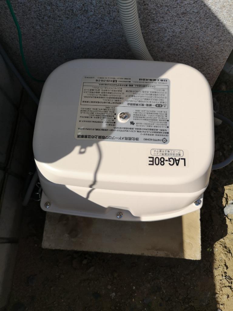 メドーブロワ LAG-80E（右ばっ気）（日東工器）（2年保証付）（メドー