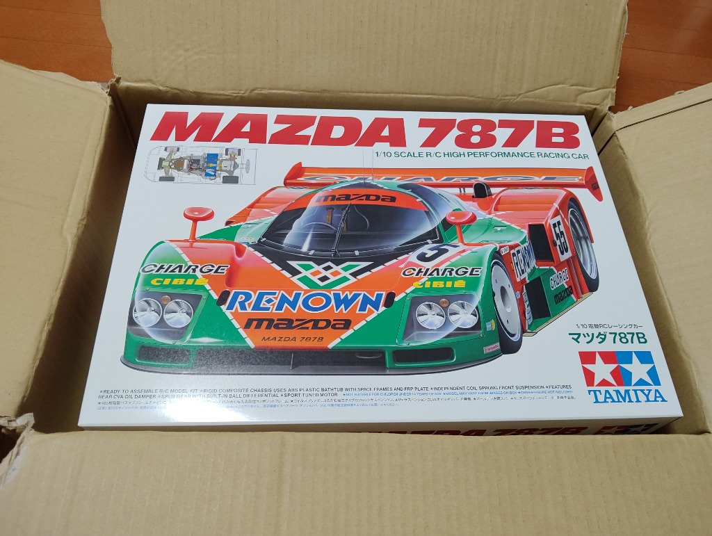 タミヤ（TAMIYA） タミヤ/47518/ 1/10RC マツダ787B (未組立/未塗装