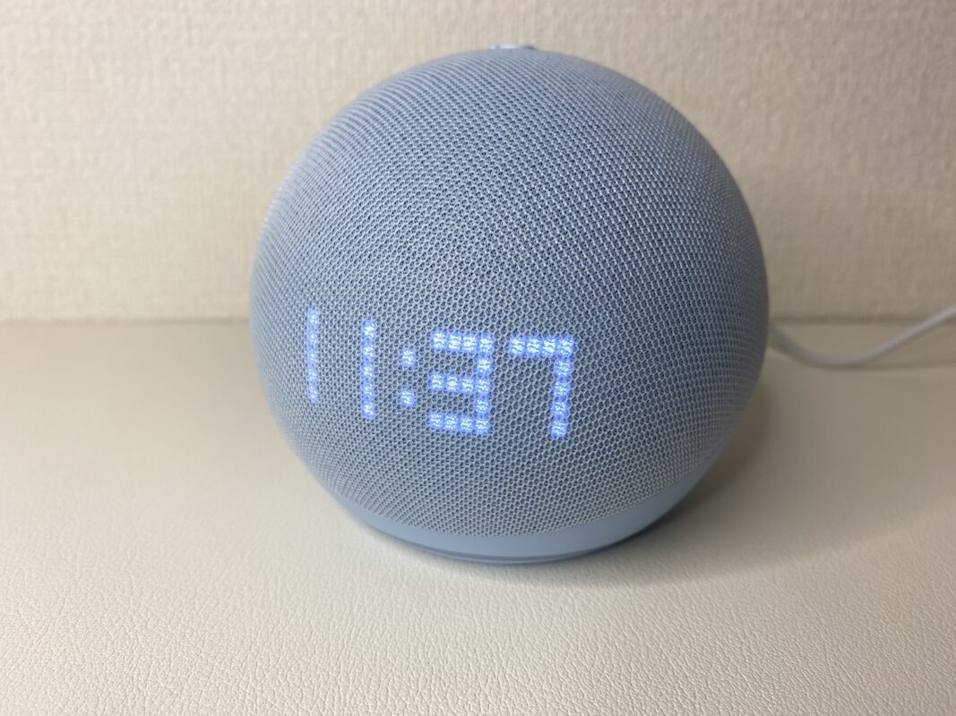 Echo Dot with clock 第5世代 - REVIEWZOO - スマート家電レビューサイト