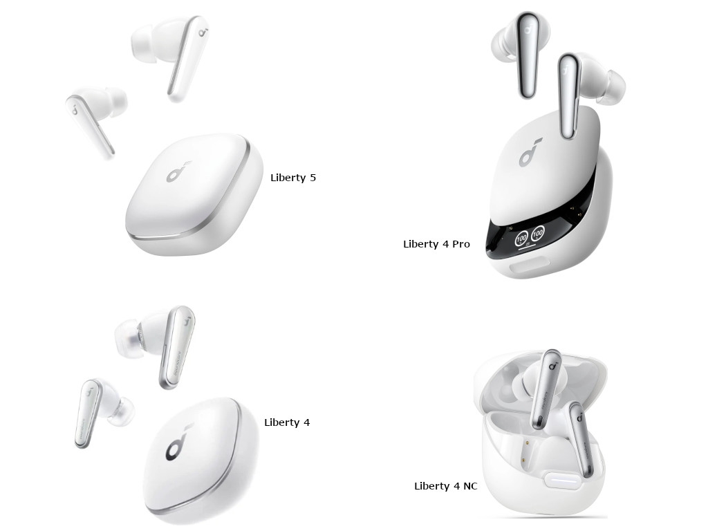 soundcore by Anker Liberty 5 ホワイト ケース付き！ Anker Soundcore