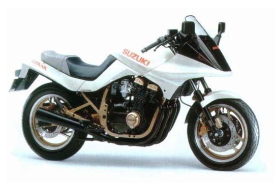 SUZUKI GSX750S 3型純正タンク ホワイト