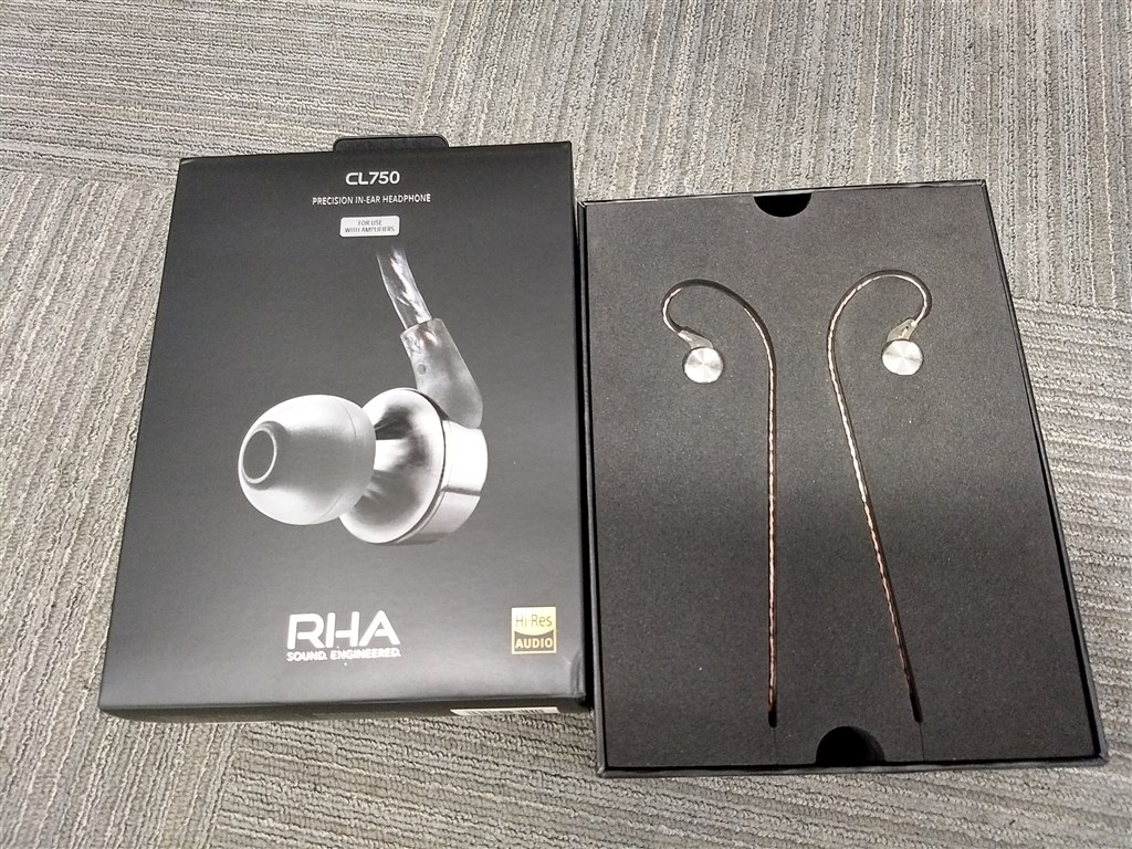 ちょっと音が「硬い」かなぁ』 RHA RHA CL750 Moto-yaさんのレビュー