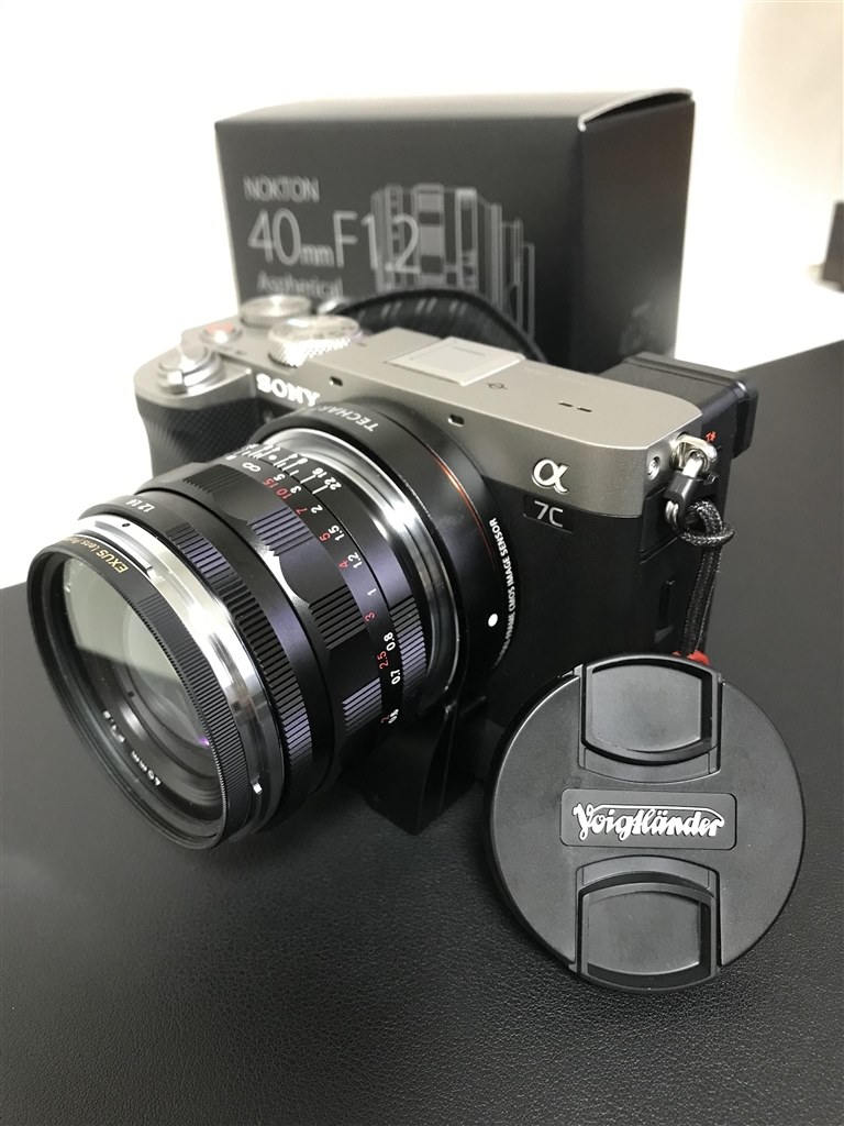 NOKTON 40mm F1.2 Aspherical VM レンズ＋フード付き