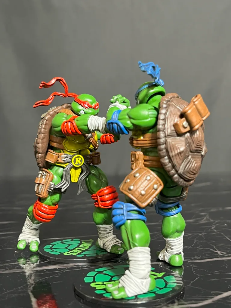 レビュー】JOYTOY TMNT Figure タートルズ 4体セット 1/18 可動