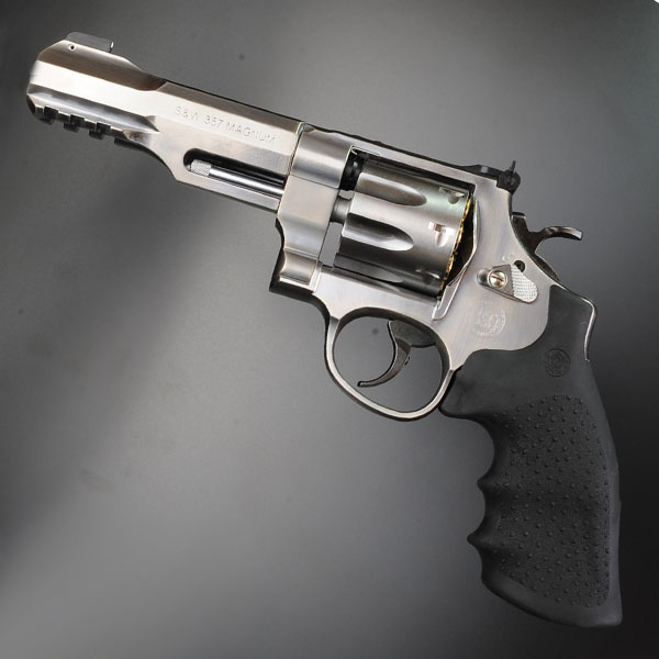 S&W M327発火式モデルガン ドットサイト・レーザーサイト・木製