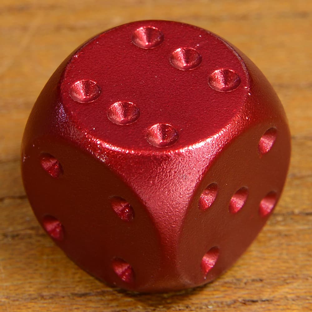 サイコロ 丸角 アルミ合金製 ダイス 16mm | ミリタリーショップ レプマート