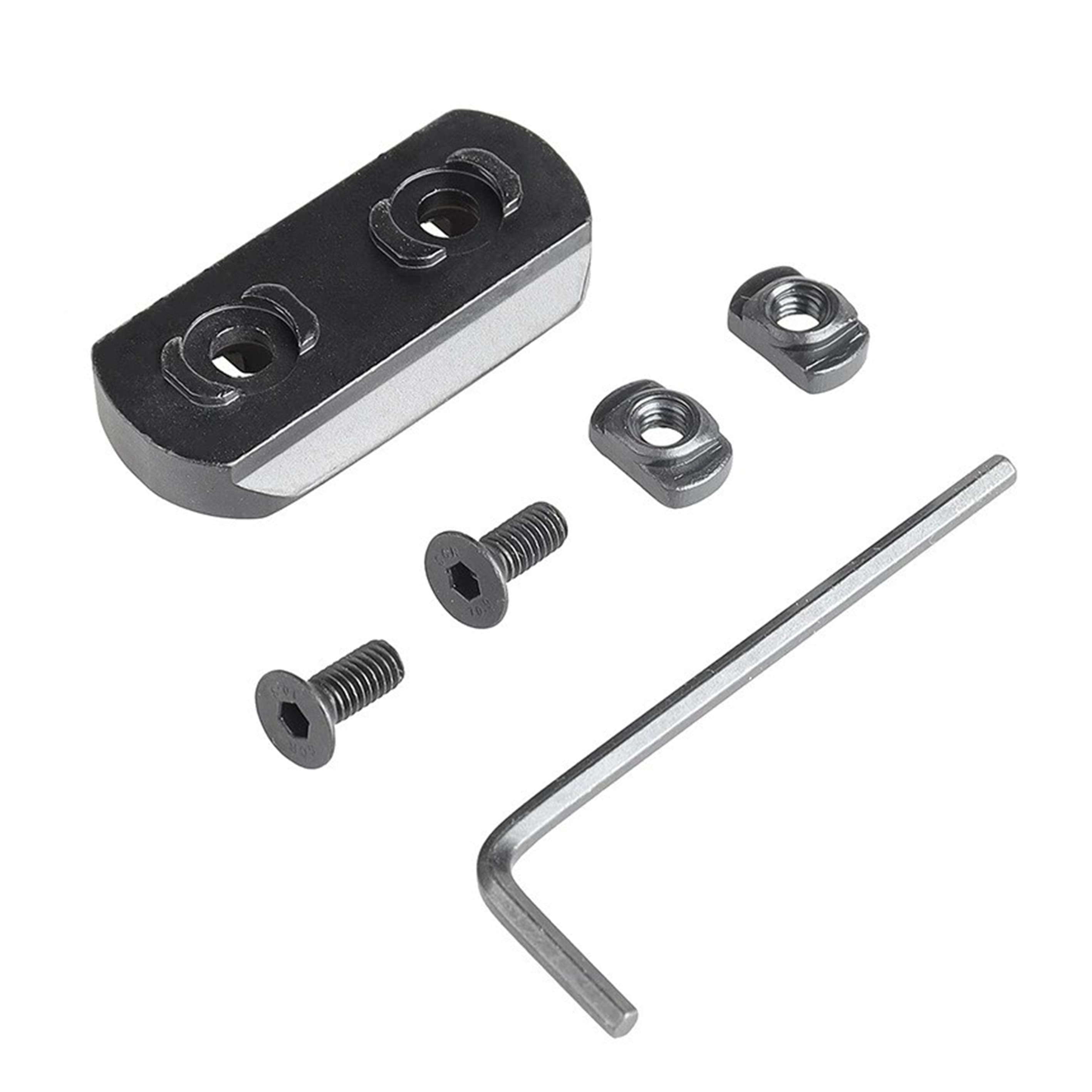 マウントレール M-LOK対応 アルミニウム製 3スロット | ミリタリー