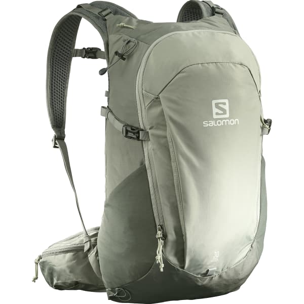 SALOMON TRAILBLAZER 30 WROUGHT IRON/SEDONA SAGE - Trail running bag