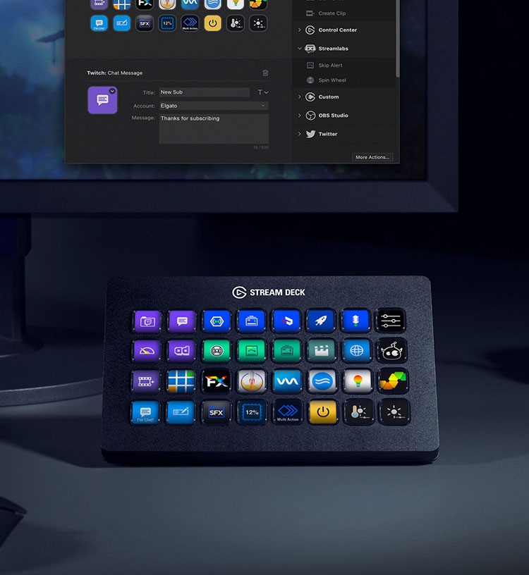 Stream Deck XL | Expanded 32-Key Control Pad | Elgato