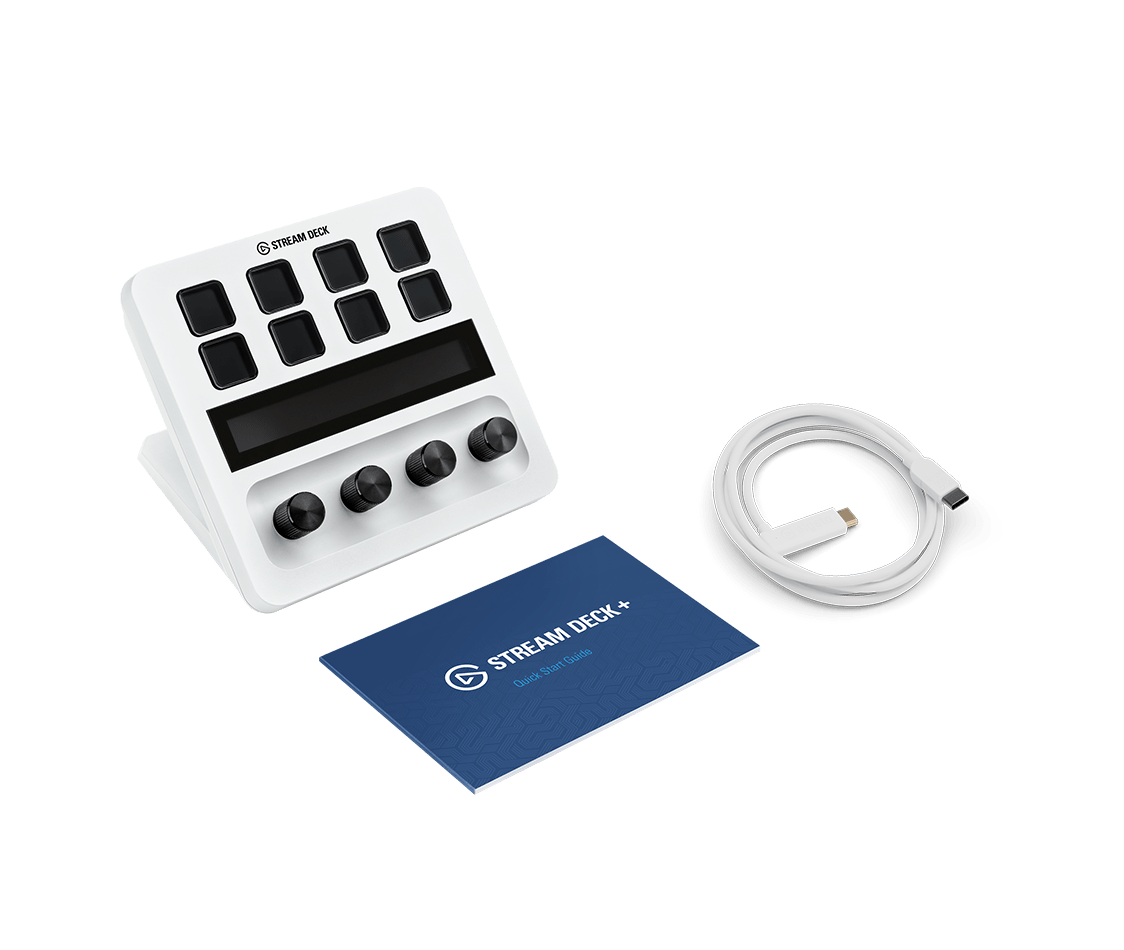 Stream Deck + ホワイト | Elgato