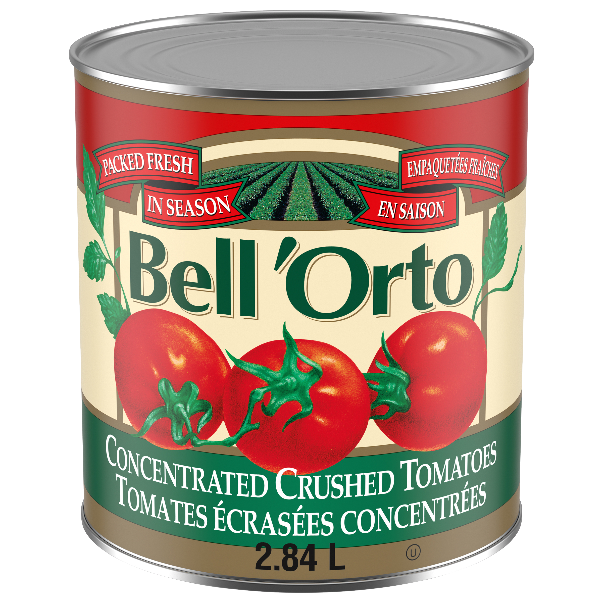 Bell 'Orto Concentrated Crushed Tomatoes (6 x 2.84 L Can), 17.04