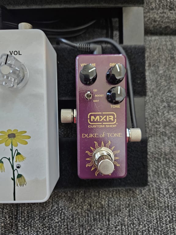 MXR Duke of Tone Overdrive Effects Pedal Purple | Guitar Center