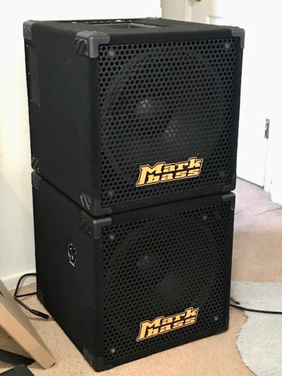 Markbass New York 151 Black 300W 1x15 Bass Speaker Cabinet Black