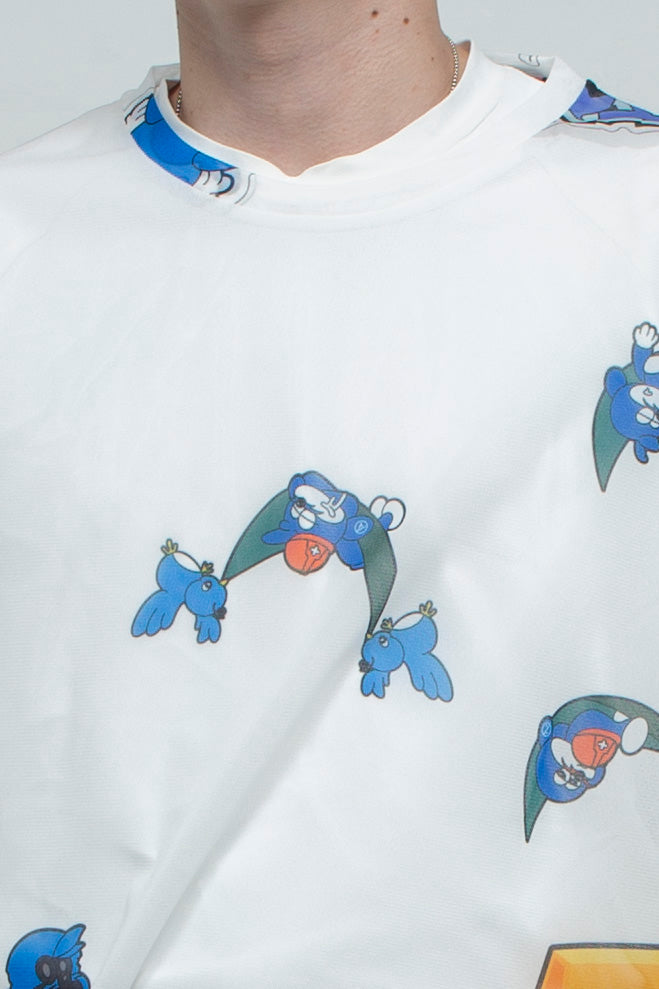 LSTEE/MESH/FLOCKING/ATOZ WHITE bodysong.（ボディソング）通販・店舗