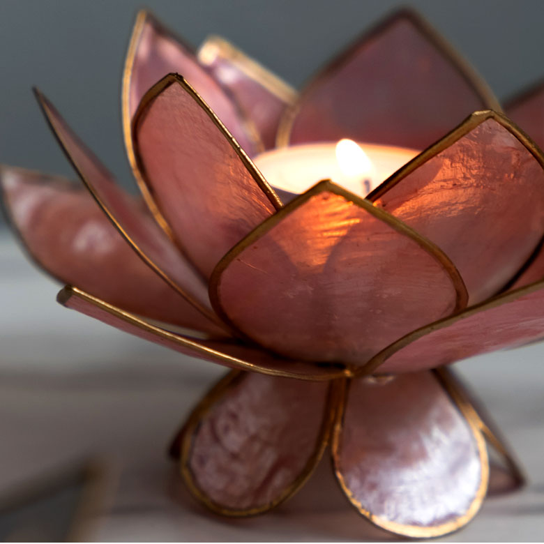 キャンドルホルダー カピスシェル キャンドル ホルダー 立て スタンド