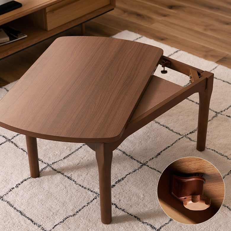 unico KNOD こたつテーブル W1050 unico KNOD(ノッド) こたつテーブル